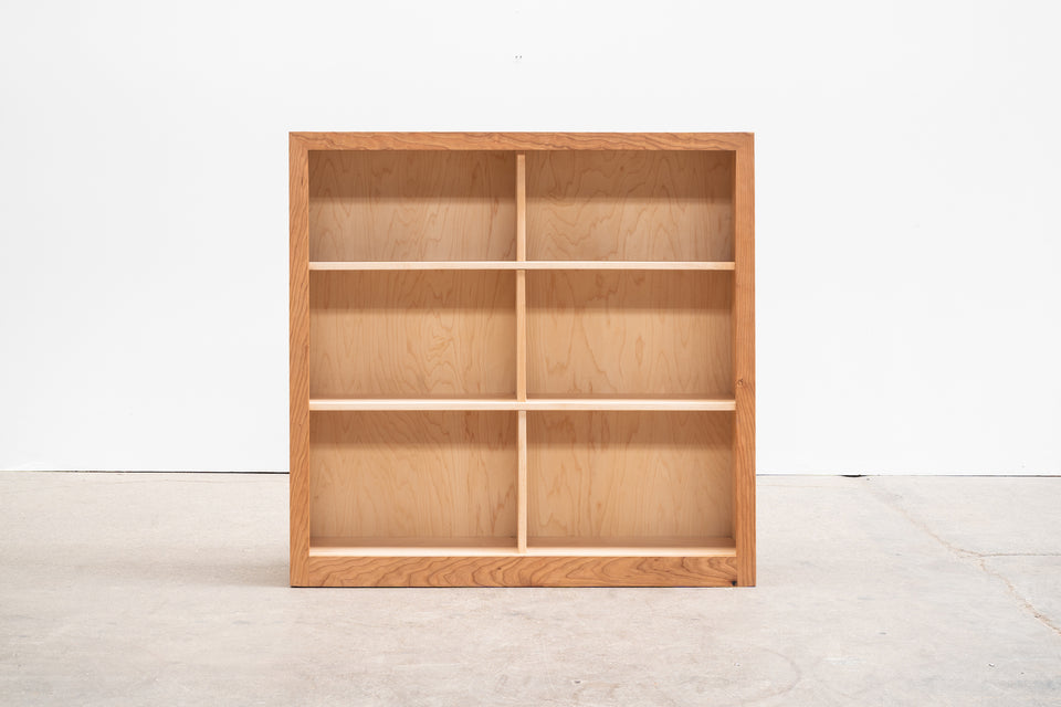 3 Space Bookcase with Dividers